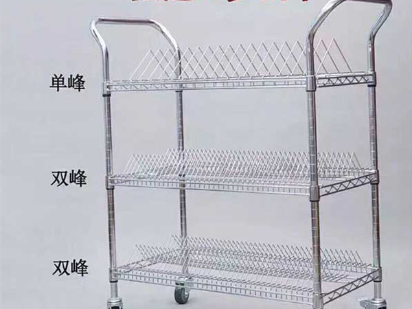 敦煌SMT料盤存放車單雙峰料盤存放車防靜電周轉車無塵車間貨架